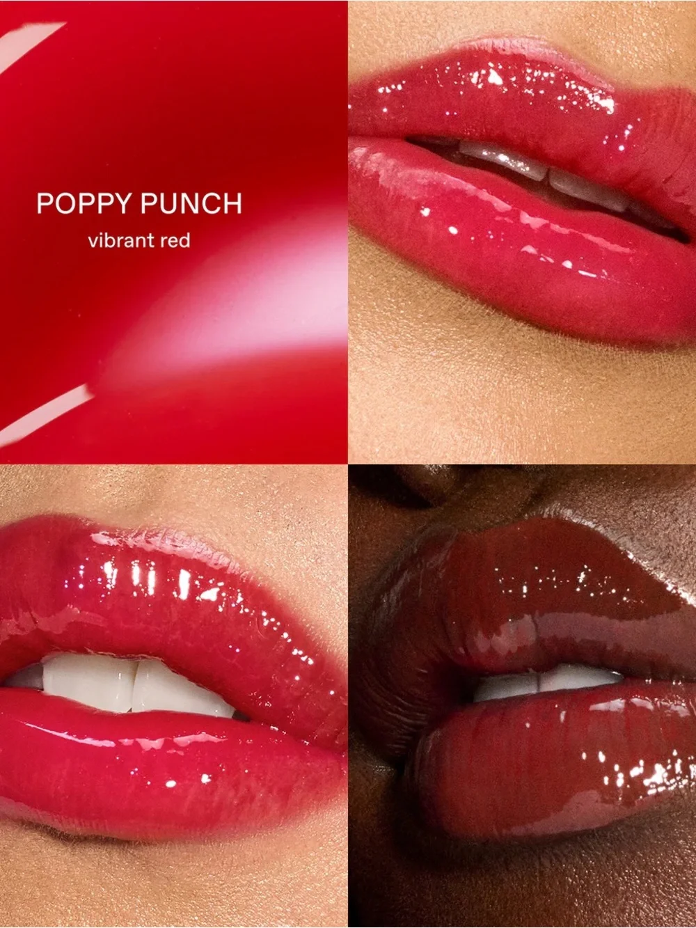 r.e.m. beauty x wicked: for good poppy plumping lip gloss